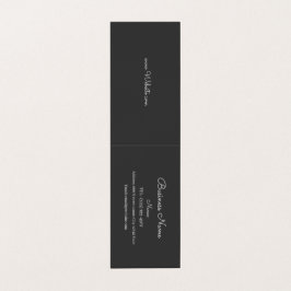 切断されたシンプル名刺 名刺