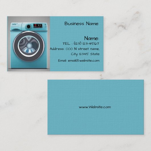 切断されたシンプル名刺 名刺 (正面/裏面)