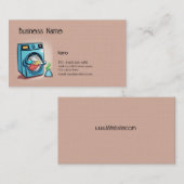 切断されたシンプル名刺 名刺 (正面/裏面)