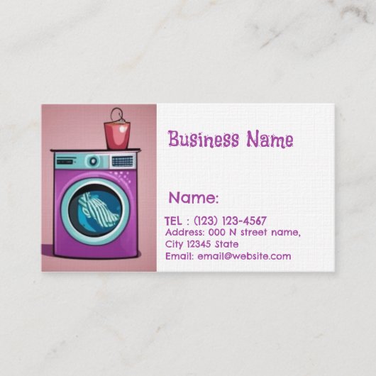 切断されたシンプル名刺 名刺 (正面)