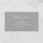 切断されたシンプル名刺 名刺 (正面)