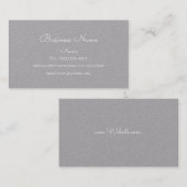 切断されたシンプル名刺 名刺 (正面/裏面)