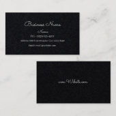 切断されたシンプル名刺 名刺 (正面/裏面)