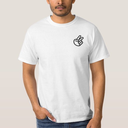 切断された 指 Tシャツ (正面)