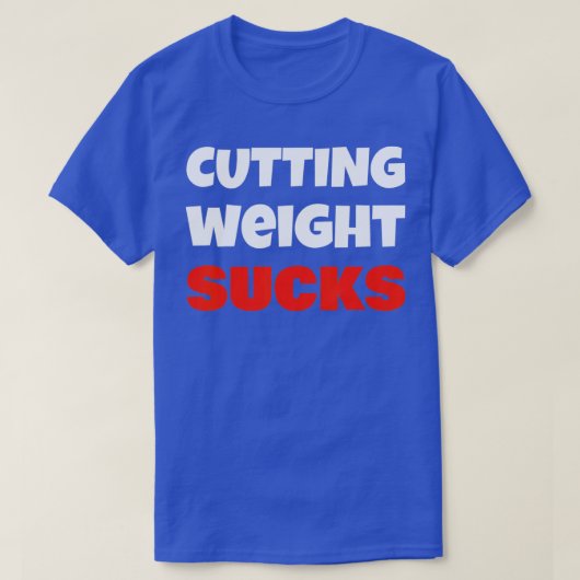 切断ウェイト最低の戦いレスリングPowerlift Tシャツ (デザイン正面)