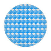 切断ボード- 3次元のブロックパターン カッティングボード (正面)