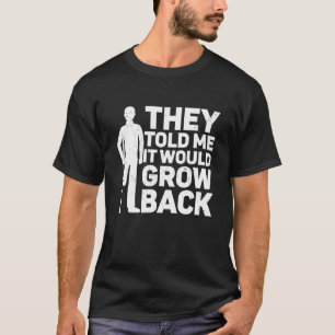 切断手術の回復ユーモアハンディキャップ脚の腕 Tシャツ