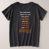 切断…CRPS プラスサイズTシャツ (デザイン裏面)