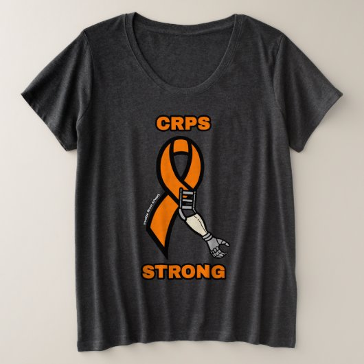 切断…CRPS プラスサイズTシャツ (デザイン正面)