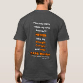切断…CRPS Tシャツ (裏面)