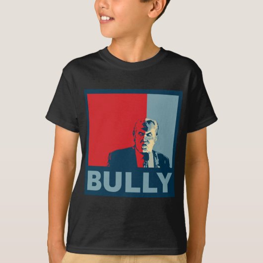 切札かDrumpf: いじめっ子(希望色) Tシャツ (正面)