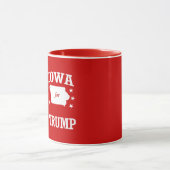 切札のためのアイオワ マグカップ (中央)