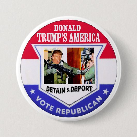 切札のアメリカ 缶バッジ (正面)