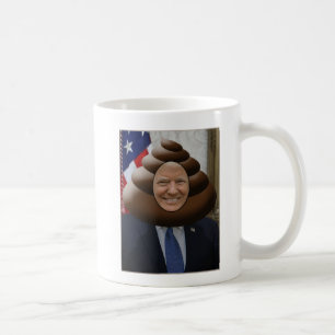切札のウンチのEmojiのおもしろいな頭部 コーヒーマグカップ