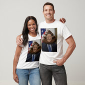切札のウンチのEmojiのおもしろいな頭部 Tシャツ (ユニセックス)