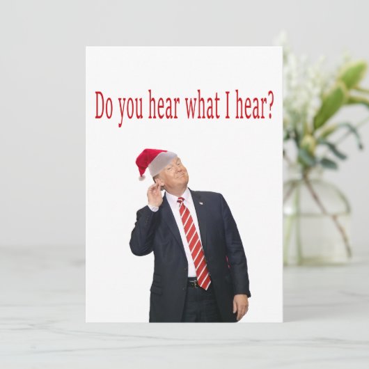 切札のクリスマス: 私が聞くものを聞きますか。 シーズンカード (スタンド正面)