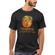 切札のハロウィンおもしろいなTrumpkinのカボチャ