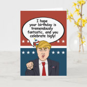 切札のバースデー・カード- Iの希望はあなたの誕生日tremです カード (黄色い花)