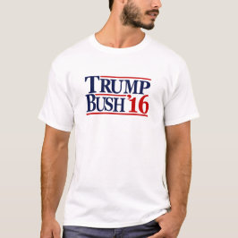 切札のブッシュの2016年のTシャツ Tシャツ