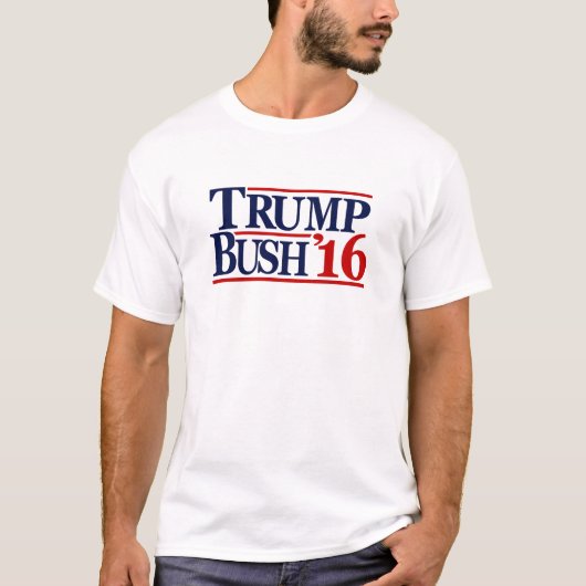 切札のブッシュの2016年のTシャツ Tシャツ (正面)