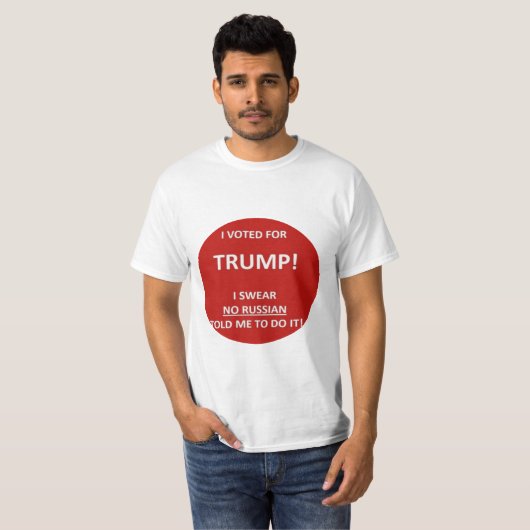 切札のロシアのなハッカーのワイシャツ Tシャツ (正面フル)