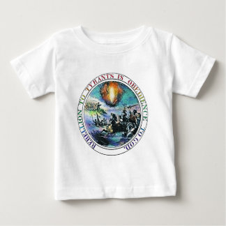 切札の列車のワイシャツ ベビーTシャツ