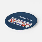 切札の列車 ペーパープレート (アングル)