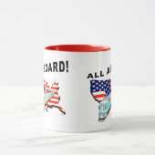 切札の列車 マグカップ (中央)