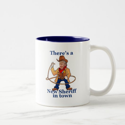 切札の就任式のマグ ツートーンマグカップ (右)