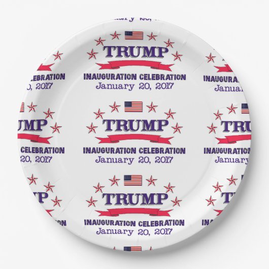 切札の就任式 ペーパープレート (正面)