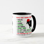 切札の投票者サポータを誘発するおもしろいな事! マグカップ (正面右)