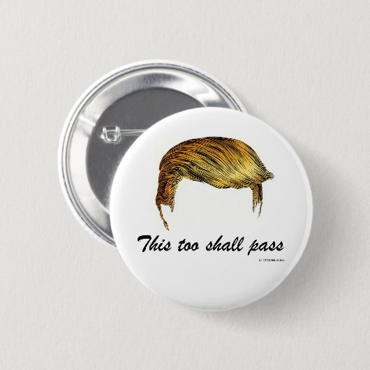 切札の毛 缶バッジ (正面&裏面)