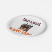 切札の紙皿に対するタコスの恋人 ペーパープレート (アングル)