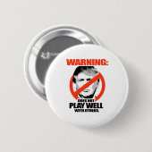 切札の警告は-よく遊びません 缶バッジ (正面&裏面)