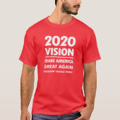 切札の2020年の視野の投票選挙の再結集のギフトのアイディア Tシャツ (正面)