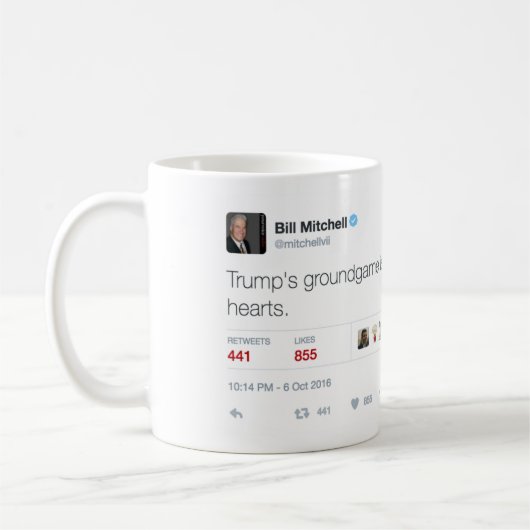 切札のGroundgameのマグ コーヒーマグカップ (左)