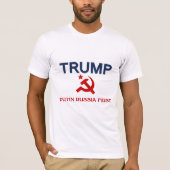 切札のPutinロシアの最初Tシャツ Tシャツ (正面)