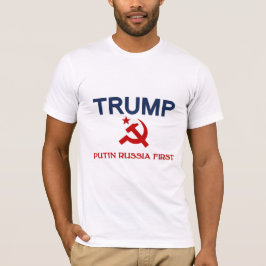 切札のPutinロシアの最初Tシャツ Tシャツ