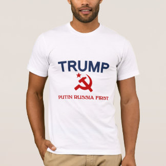 切札のPutinロシアの最初Tシャツ Tシャツ