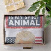 切札はおもしろいな私の精神動物です 薄葉紙 (ギフト)