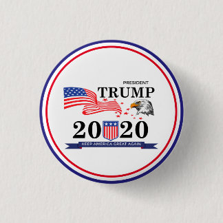 切札はアメリカ素晴らしい2020米国のボタンを再度保ちます 缶バッジ