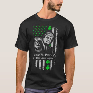 切札はセントパトリックの日の素晴らしいおもしろい再度作ります Tシャツ