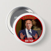 切札は彼の上を吹きます 缶バッジ (正面&裏面)