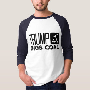 切札は石炭-切札2020年--を掘ります Tシャツ