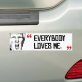 切札は-皆は私を愛します- .pngを言います バンパーステッカー (車上)