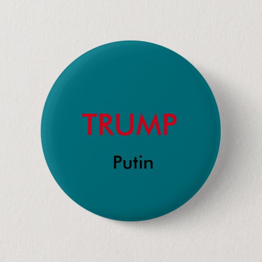 切札またはPutinボタン 缶バッジ (正面)