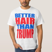 "切札よりよい毛" Tシャツ (正面)