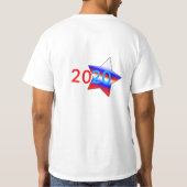 切札を今ぐらつかせて下さい! Tシャツ (裏面)