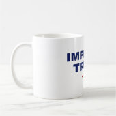 切札を弾劾して下さい コーヒーマグカップ (左)