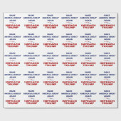 切札を弾劾して下さい ラッピングペーパー (フラット)